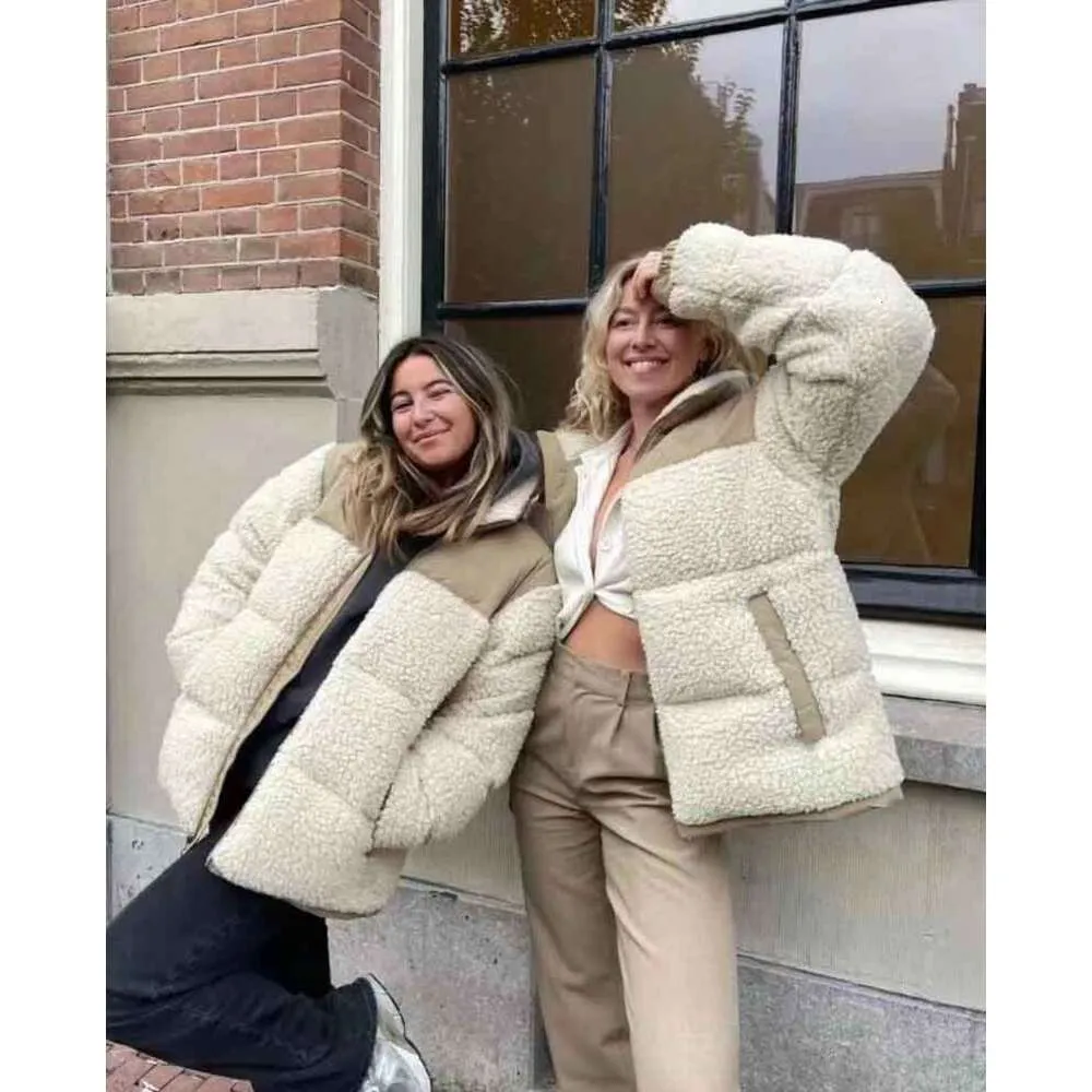 Mens Designer Fleece Jacket Women Faux Shearling Outerwear Coats Men Lambs Wool Winter Coat Parka Overcoat Fashion Thick Warm