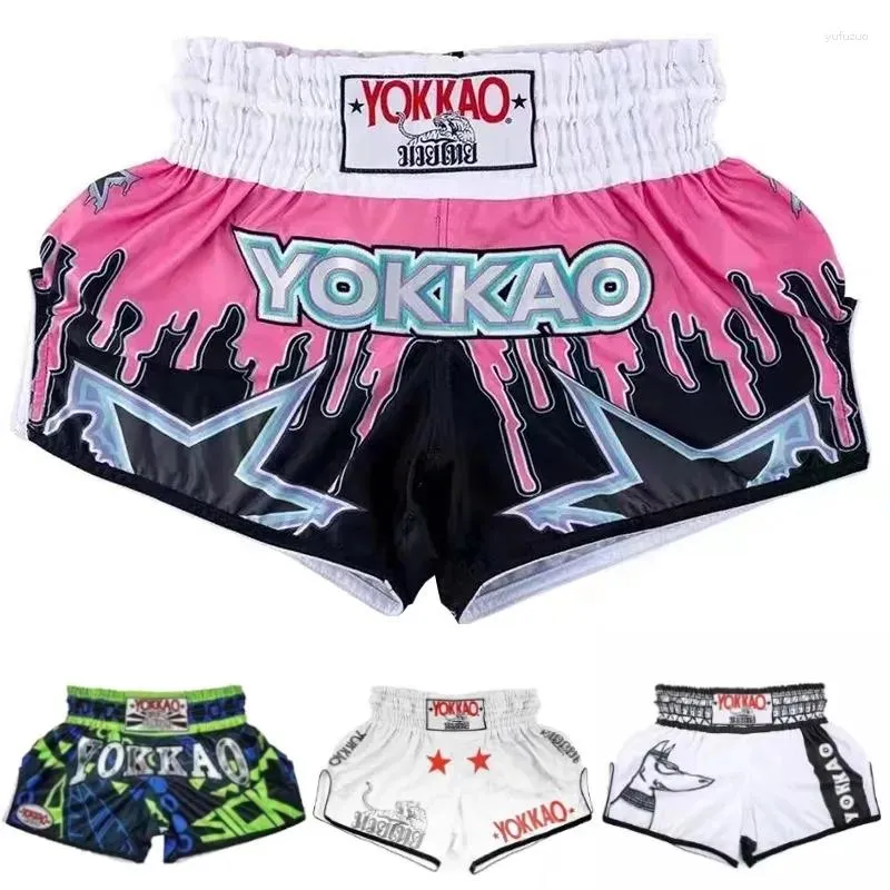 Shorts pour hommes Boxe thaïlandaise Comprehensive Ultimate Fighting Sanda Arts martiaux MMA Séchage rapide Fitness Sports
