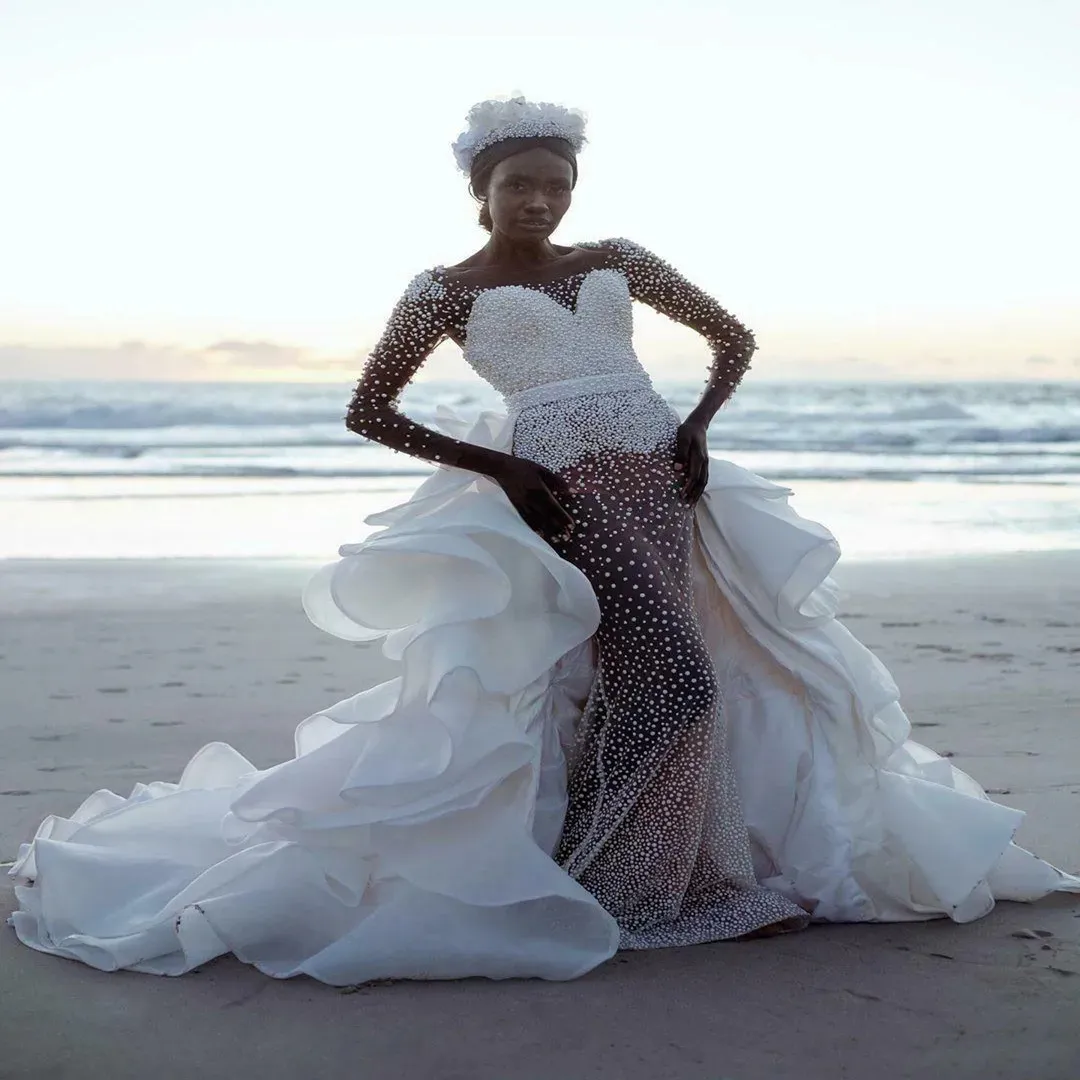 african bridal dresses Wedding | Royal White Wedding Dresses more discount Gray African Wedding Dresses Mermaid