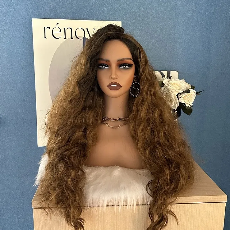 Realistic Wig Mannequin With Shoulders With Long Neck Bust For Wig