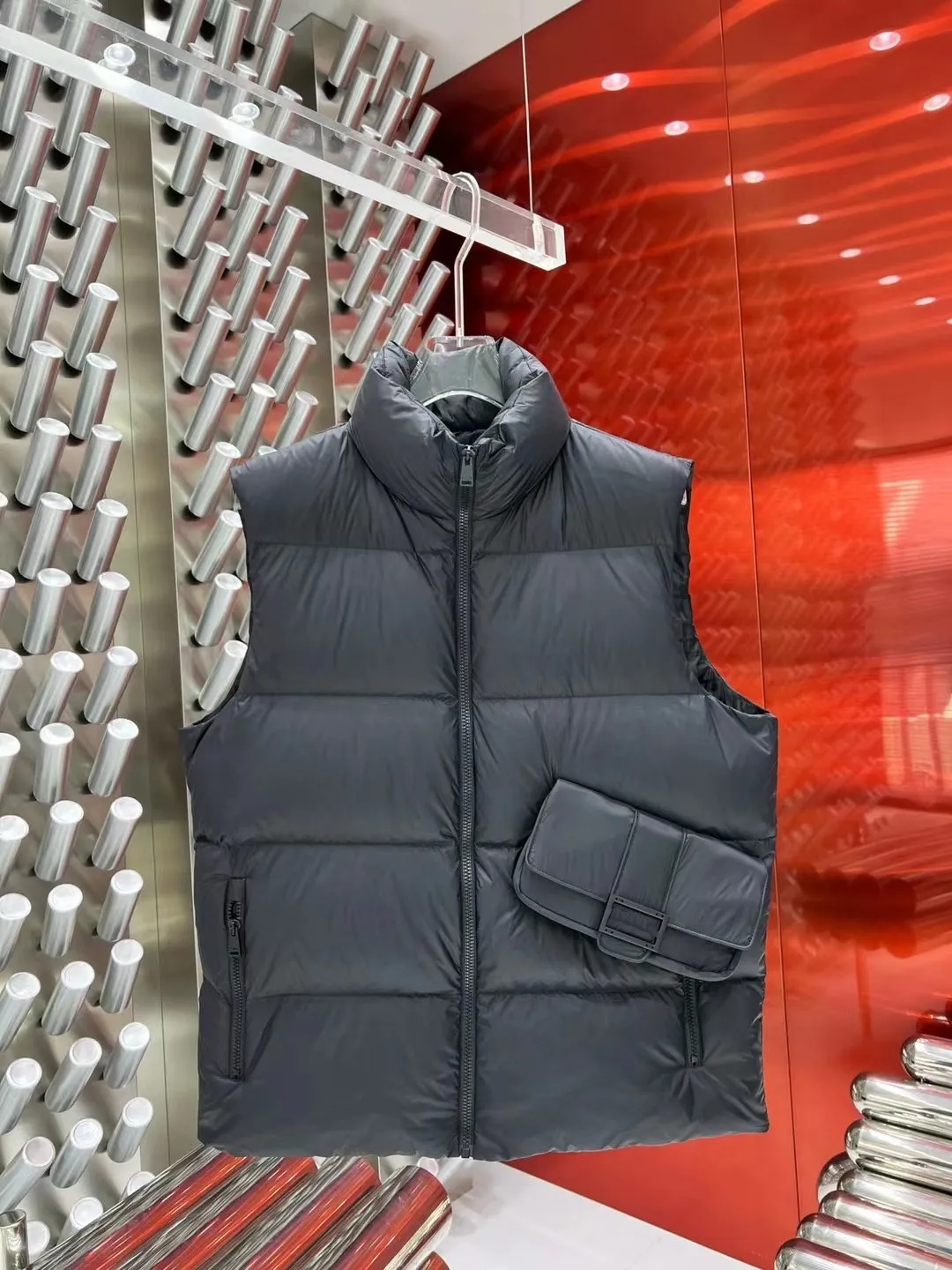 Gilet da uomo 23fw Autunno e Inverno Nero Gilet da uomo firmati Bianco Italia Francia Parigi Camicie Cotone Uomo Donna Coppia girocollo Maglione F1025