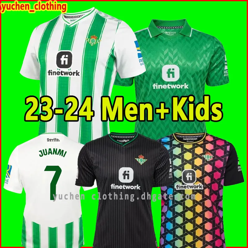 23 24 24 REAL BETIS SOCCER Jerseys Fekir Isco Manga Corta Joaquin B.Iglesias Camiseta de Futbol Juanmi Estadio La CartUja 2023 2024 Ayoze ROCA Special-Edition Kit 2xl Kit 2xl