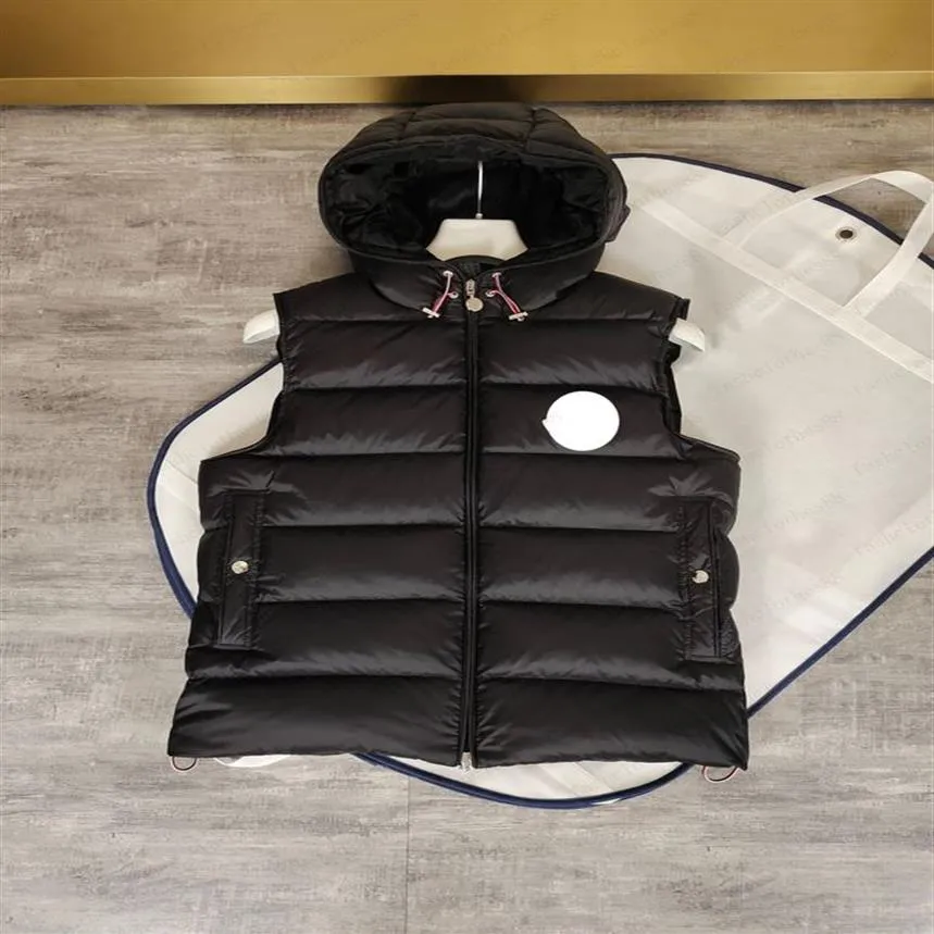 شتاء مصمم السترة رجال gilet أسفل السترة homme سترات gilet parkas معطف معطف مقنعا ماء مقاومة للماء للرجال والنساء windbreake276f