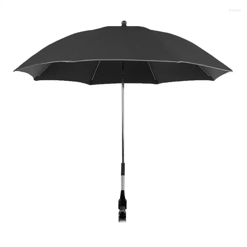 Parapluie pliant universel pour bébé, pièces de poussette, Protection Uv, couverture imperméable pour enfants, pare-soleil réglable à 360 degrés