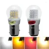 Lampe Led en verre transparent, ampoule de frein de voiture, indicateur automatique rouge jaune blanc 12 volts Canbus ZZ