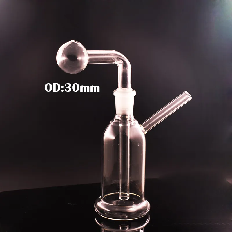 Wholelsale Glass Bong Hookahs 14mm 암컷 버블 러 흡연 워터 파이프 비이커 재활용자 Ashcatcher Bongs Dab 장비 오일 장비 다운 스템 오일 냄비