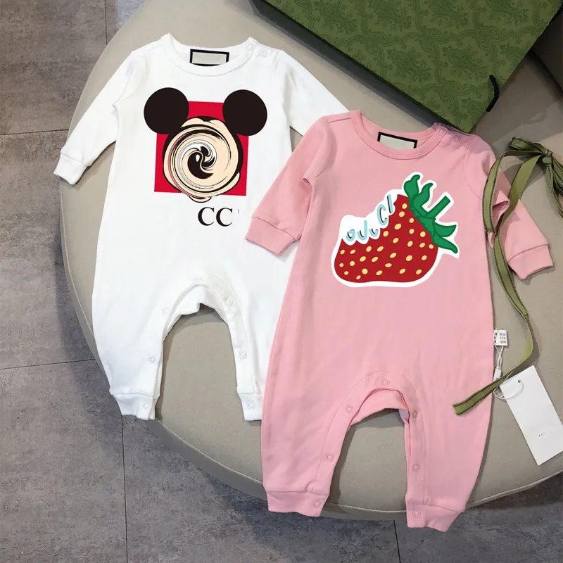 G Tasarımcı Bebek Onesies Bodysuit Giysileri Romper Rompers Erkek Kız Mektubu Kostüm Tulumları Giysiler Tulum Çocukları Bebekler İçin Bodysuit