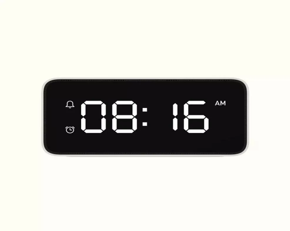 Xiaomi Youpin Xiaoai Smart Electric Digital clock Voice and Remind Control Life Assistant Internet FM Ship1216353