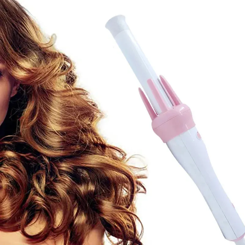 Curling Irons 28 mm Ceramiczne obrotowe włosy Curling Iron Automatyczne rurler do włosów Curling Hair Stick Professional Curling Irons Stylowe narzędzia 231024