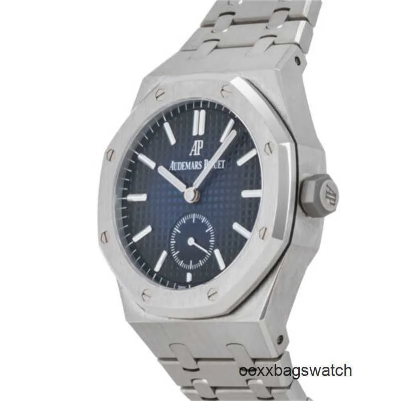 Montres automatiques mécaniques Audpi montre de fabrication suisse Audpi Royal Oak Le Manuel Titan 26591TIOO1252TI04 montre-bracelet pour hommes HB5T