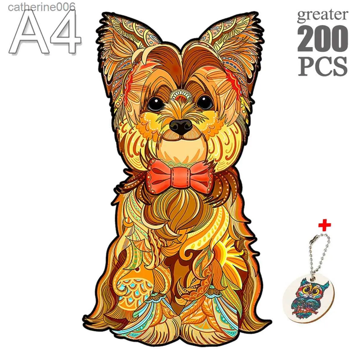 Retro Indian Woman 1000 Piece Wooden Jigsaw Puzzle - Colorful Artwork For Adults, Challenging Brain Teaser & Fun Activity