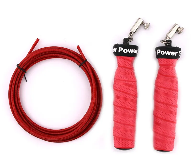 Adjustable Speed Jump Rope - Crossfit, Fitness, & Cardio - Weighted ...