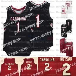 College Baseball Wears Custom South Carolina Gamecocks College Basketball Jerseys 0 A.J. Lawson 22 Alex English 5 Jermaine Couisnard