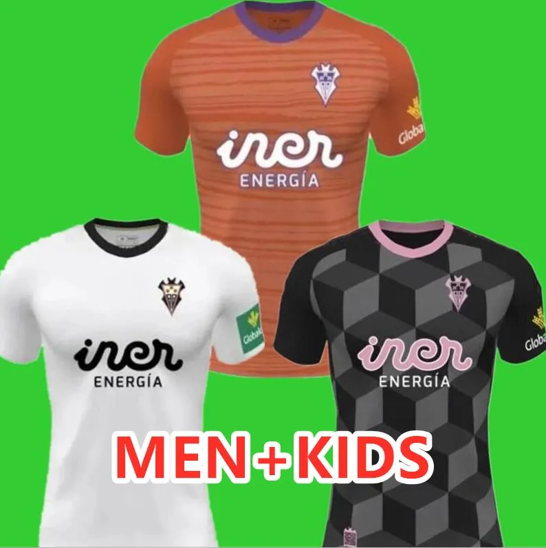 23 24 Albacete Balompie soccer jersey home away third 2023 2024 Manu Fuster Jonathan Dubasin Fran alvarez Flavien Boyomo Riki Rodriguez football shirts 888