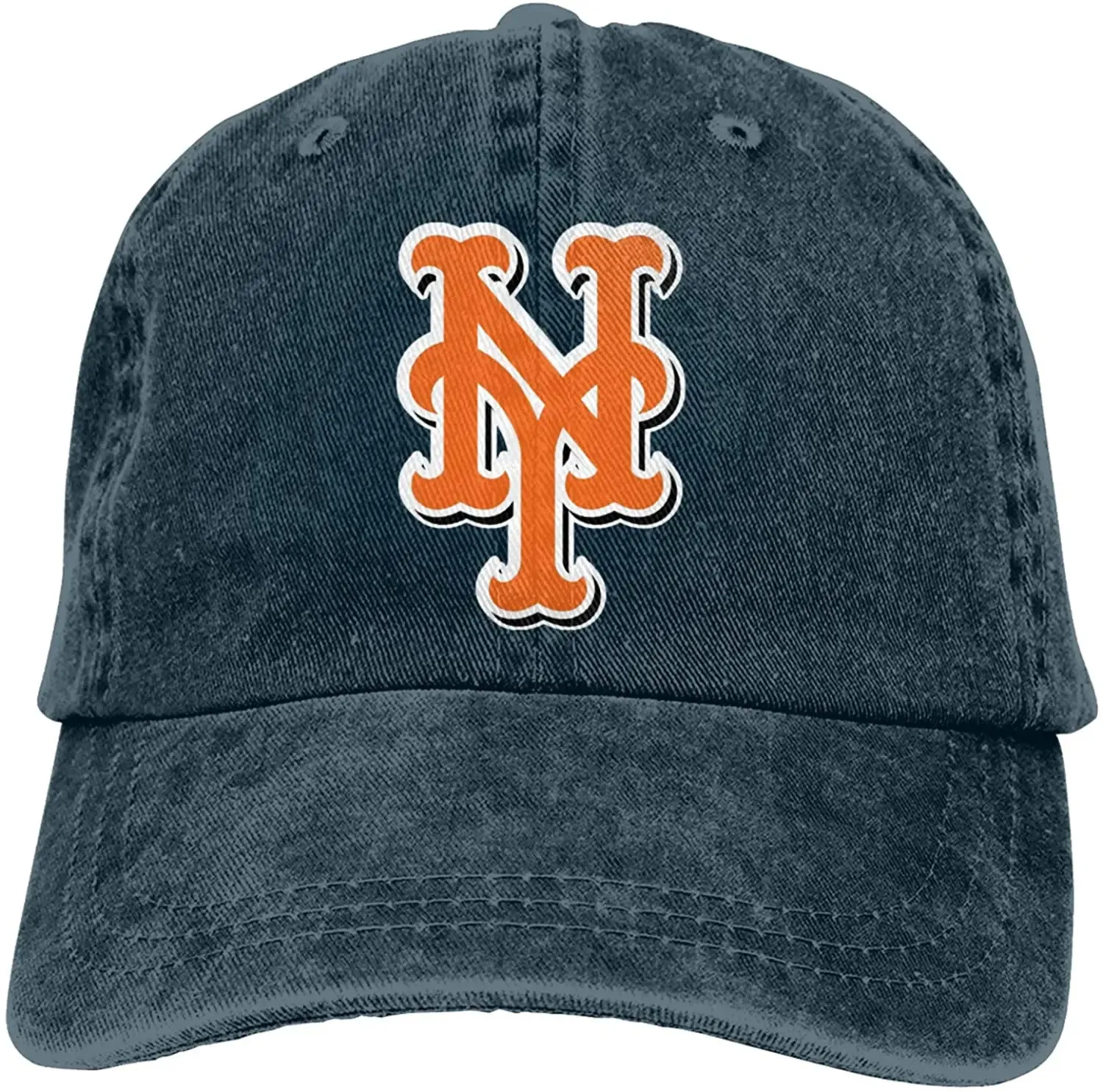 Denim Cowboy Hat with NY Logo Denim Ny Hat - Etsy main image 4