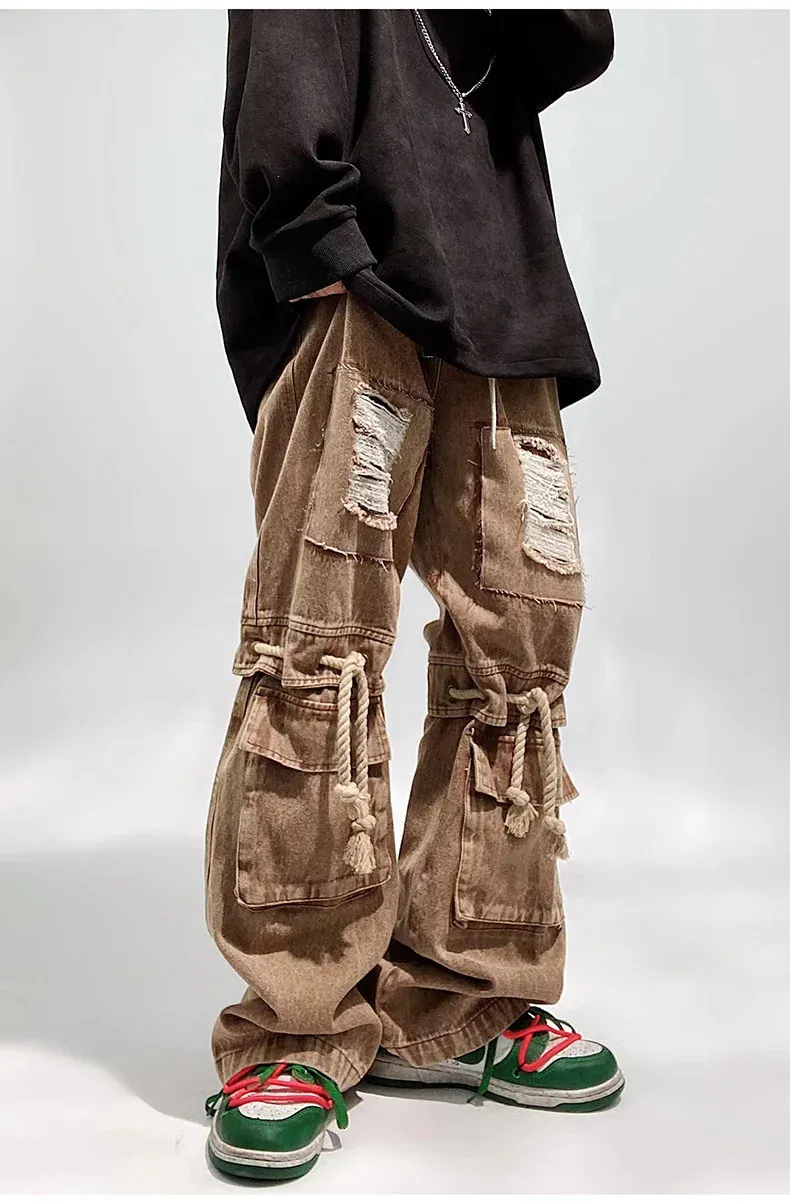 【HI FI FNK】Mount Cargo Pants HI FI FNK】Twin Cargo Nylon Pants