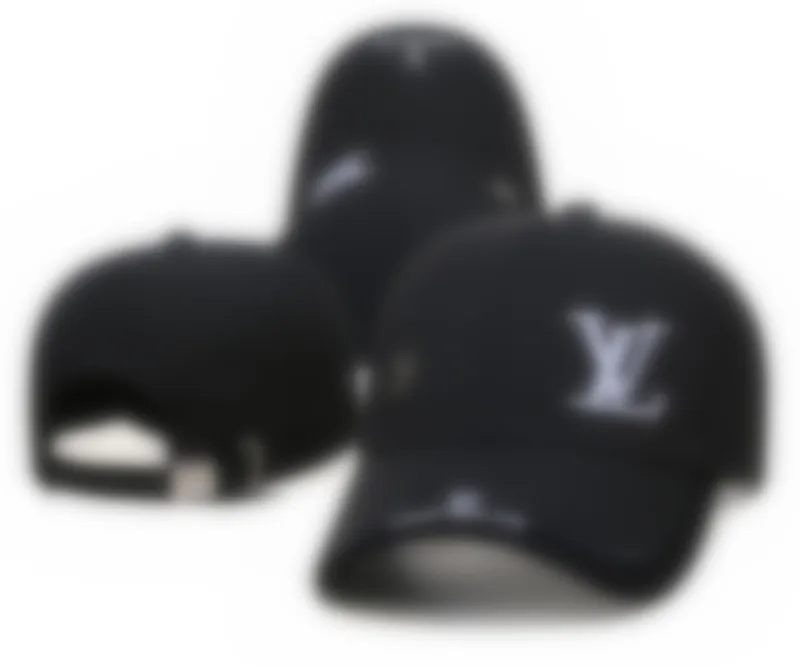 Sport ny designer baseball cap brev l mode v män och kvinnor gata hatt justerbar fritid snäpp fäster trucker hattar 18 stilar l-9 2024 het försäljning