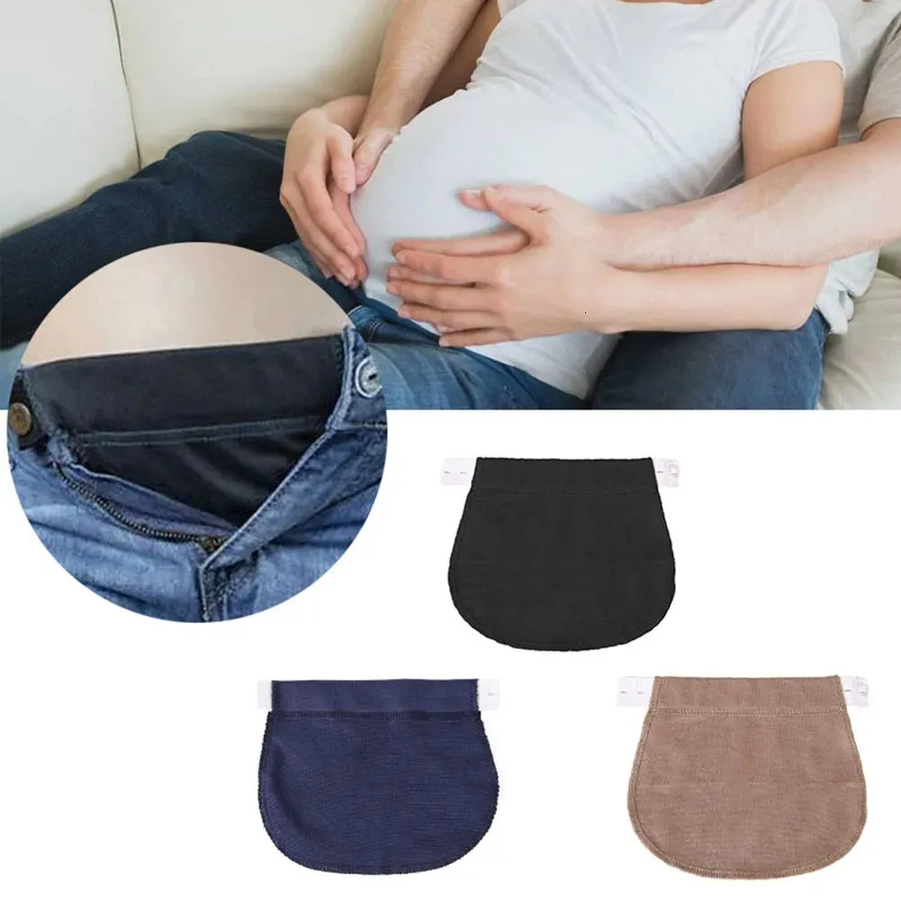 3Pcs Elastic Pants Waist Extenders, Adjustable Waistband Expanders