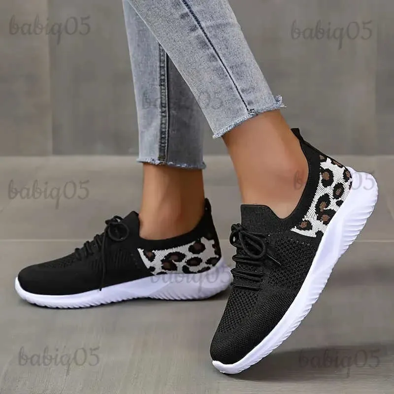 Chaussures habillées Plus Taille Mode Femmes Sport Baskets Été 2023 Chaussures de marche légères Femme Casual Respirant Tricot Tennis Chaussures T231025