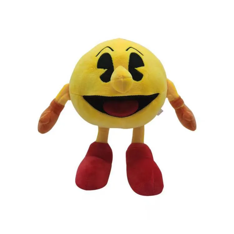 Nuovo peluche boxer Pac-Man Gioco Pac-man che circonda il punto vendita all'ingrosso della bambola