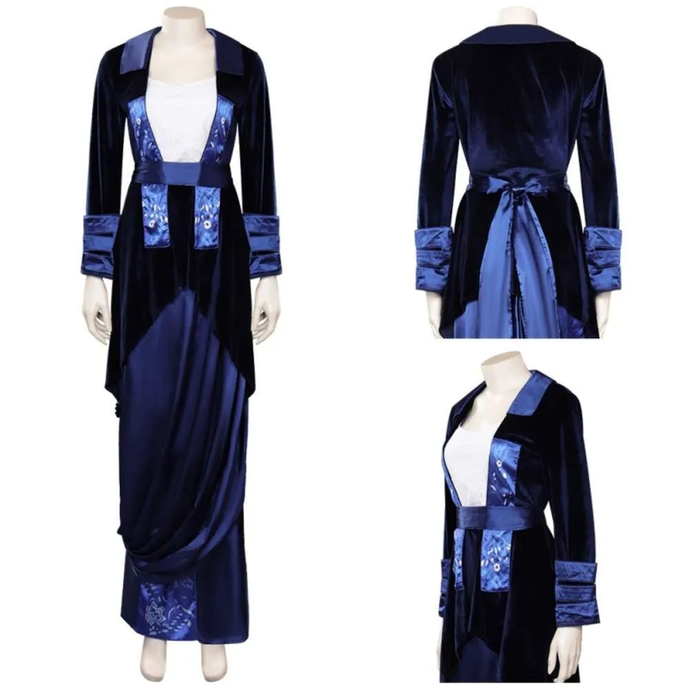 Cosplay Titanic Rose Dewitt Bukater Cosplay Costume Dress Outsits Halloween Carnival Suitcosplay