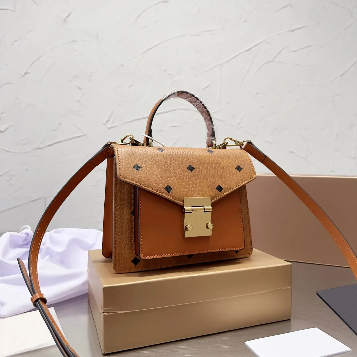коричневая сумка-мессенджер Женская роскошная сумка через плечо женская сумка дизайнерские сумки роскошные сумки Модные классические кошельки