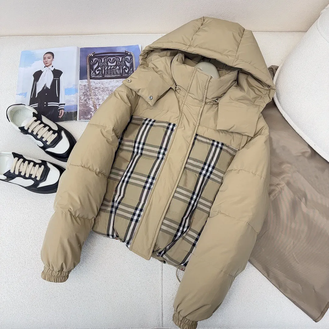 Designer Down jacket vest for Men women parker winter warm hooded coat parkas cotton jacket sleeve detachable vest high quality Size S-XL