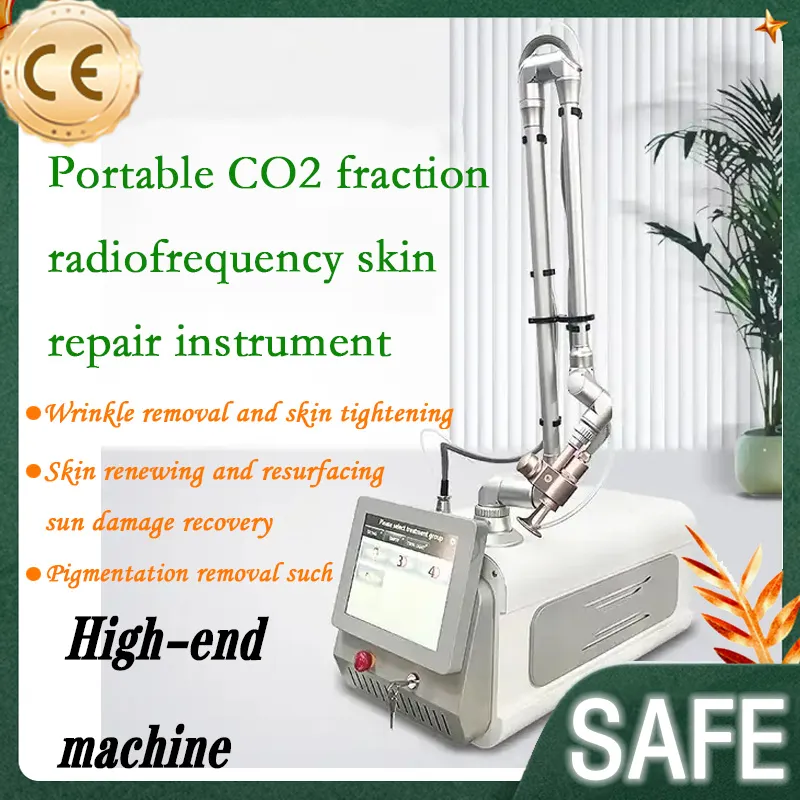 CO2 Fractional Laser Machine Skin Rejuvenation 10600nm Cosmetic Acne Scars Vaginal Tightening Dot Matrix Radio Frequency