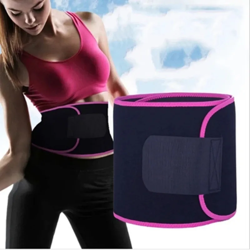 Cintura dimagrante Fitness Sport Esercizio Supporto per la vita Protezione per la pressione Cintura modellante sottile Cintura regolabile per allenamento per le donne 231024
