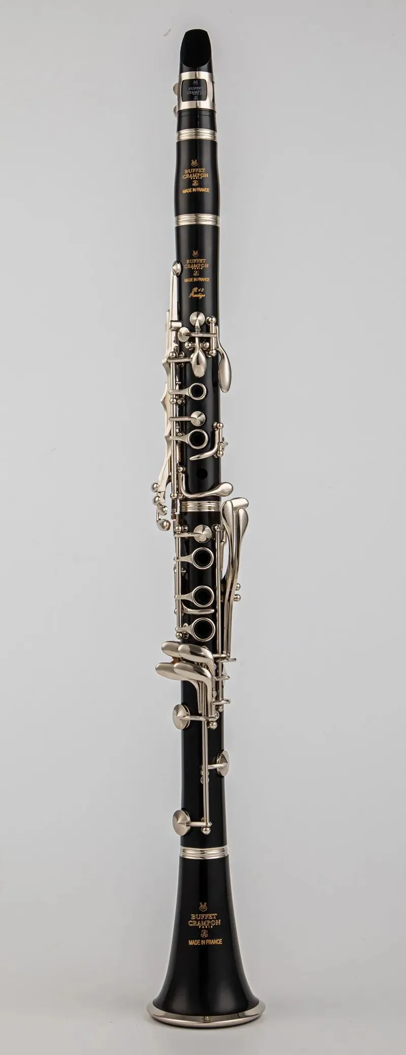 Professional B-flat Clarinet - Tuneable Woodwind Instrument with Case ...