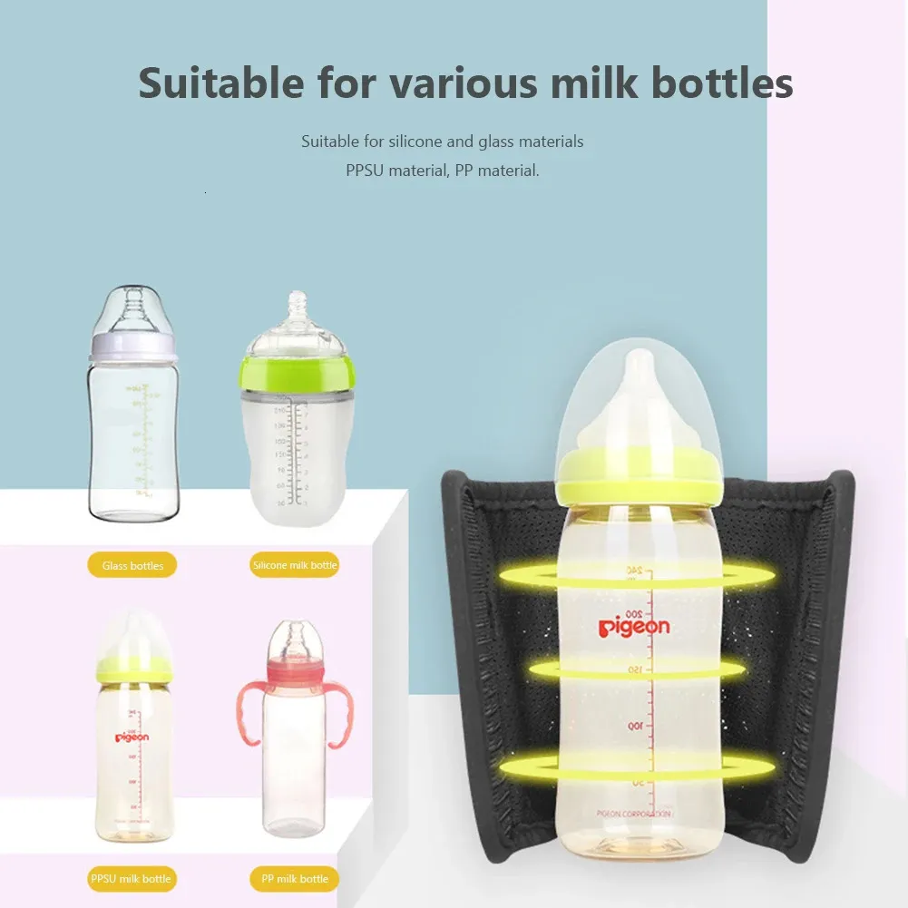 Garrafas de bebê # Smart Baby Bottle Holder Temperatura constante Alimentação do bebê Garrafa de leite Aquecedor portátil infantil Aquecedores de alimentação para exterior 231024