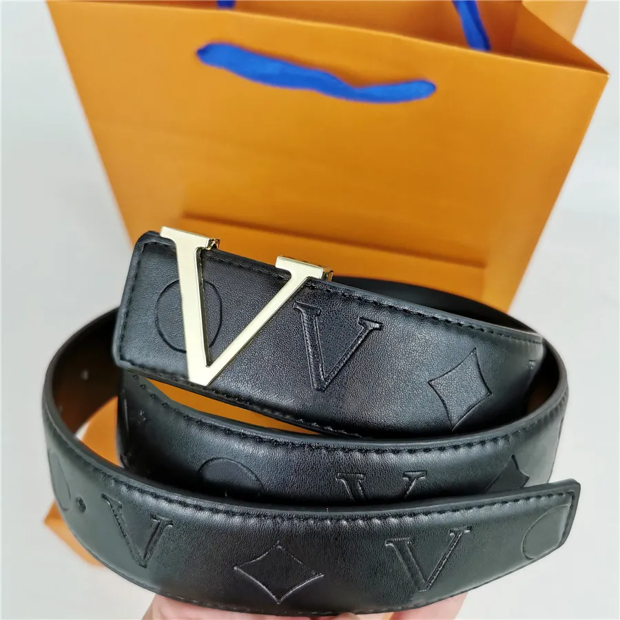 3D Embossing Designer Belt Mens Leather Belts For Women Designer Ceinture Women Luxury Letter Waistband Casual Business Strap Width 4.0cm