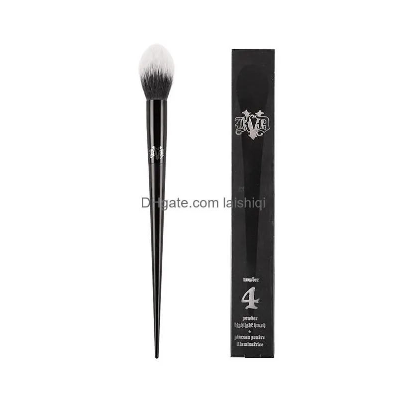 kat von d makeup brushes powder foundation blush make up brushes eyeshadow brush with retail box makeup tools