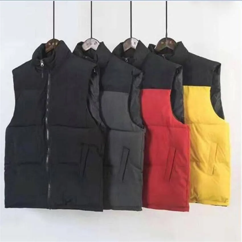 Famous Mens Down Men Women Stylist Winter Jacket Coat Mens High Quality Casual Vests Mens Stylist Down 4 Colors Size S-XL JK086248R