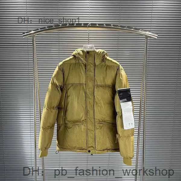 Jaquetas masculinas moda casaco de luxo marca francesa jaqueta simples outono e inverno à prova de vento leve manga longa trincheira 1 pedra ilha zt27 z4wp