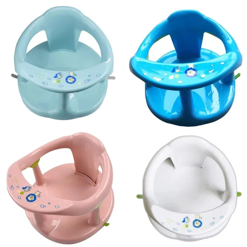 Bathing Tubs Seats Baby Tub Seat Bathtub Pad Mat Chair Safety Anti Slip born Infant Baby Care Children Bathing Seat Washing Toys 231025