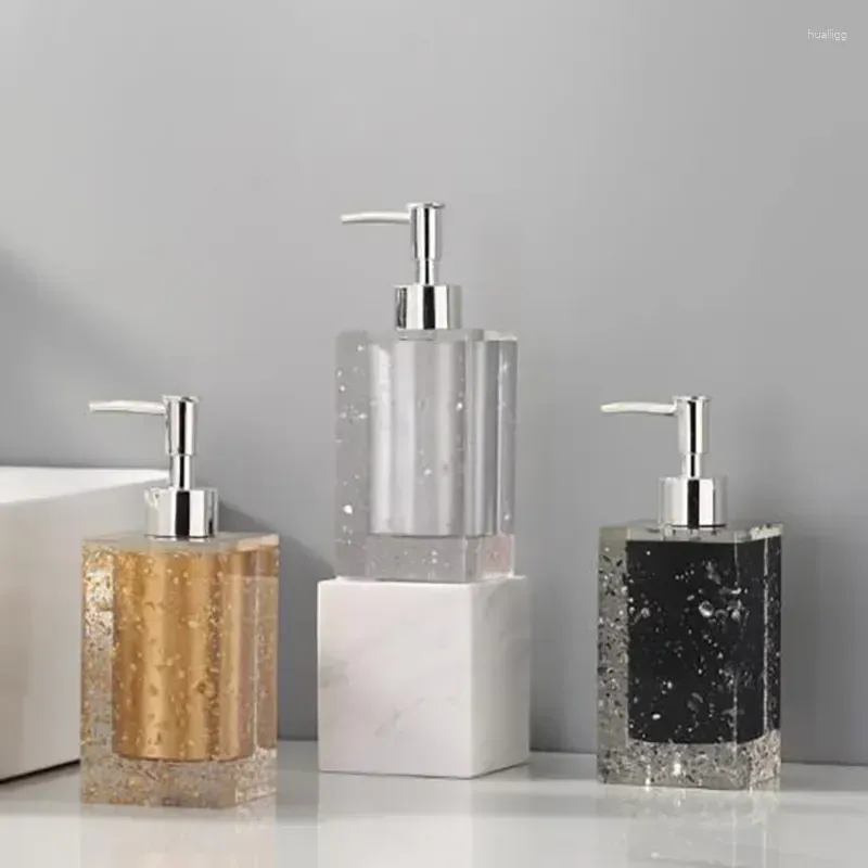 Liquid Soap Dispenser Shampoo Makeup Bottle Household Color Modern Emulsion Glass Accessories Container Remover Bathroom Collection