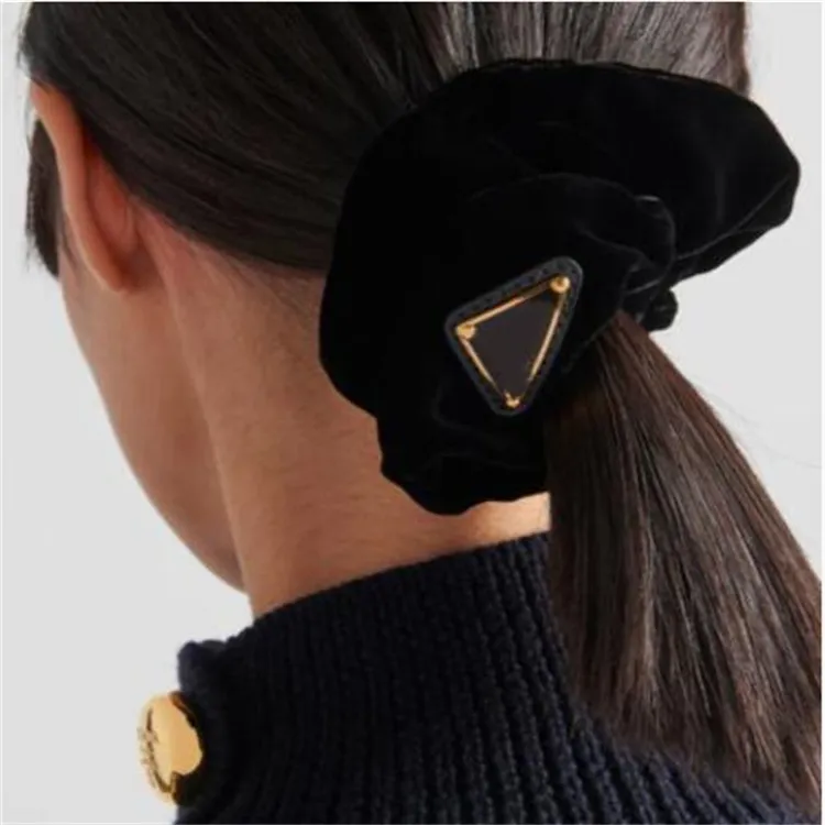 Designer Girl Hair Rings Flannel Triangle Elastic... From Rongyan5669 ...