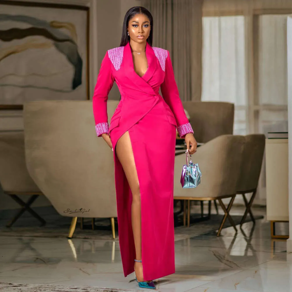 Blazer long rose sale