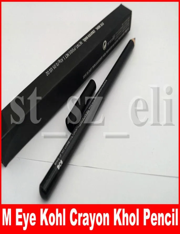 M Eye Makeup Kohl Crayon Lápis Delineador Lápis 145g Cool Black Eye Liner Pen8340547