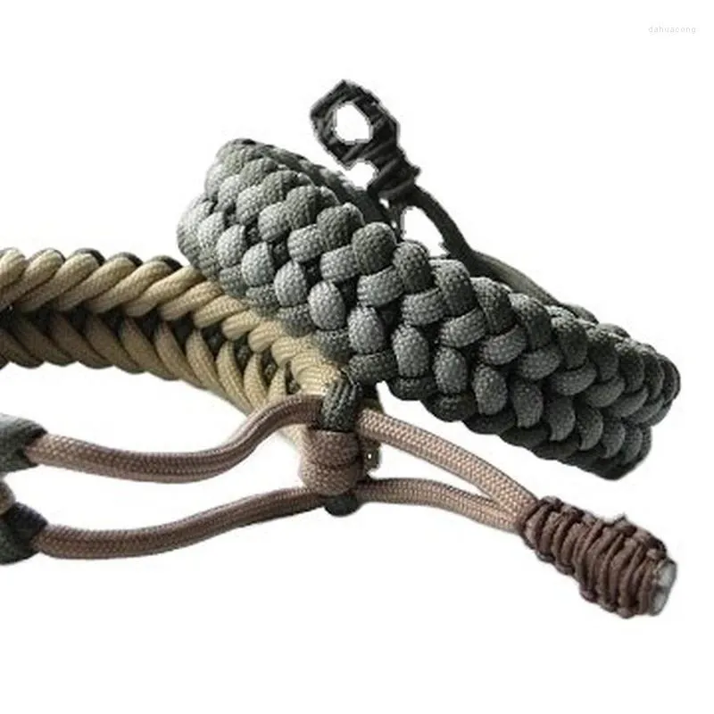 Gadget da esterno Bracciale regolabile Camping Survival 7 Core Corda per paracadute Sport da uomo