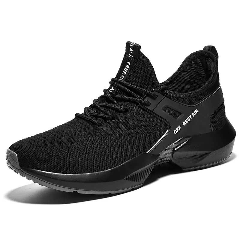 Mens Flyknit  Running Shoes Breathable, Shock Absorbing