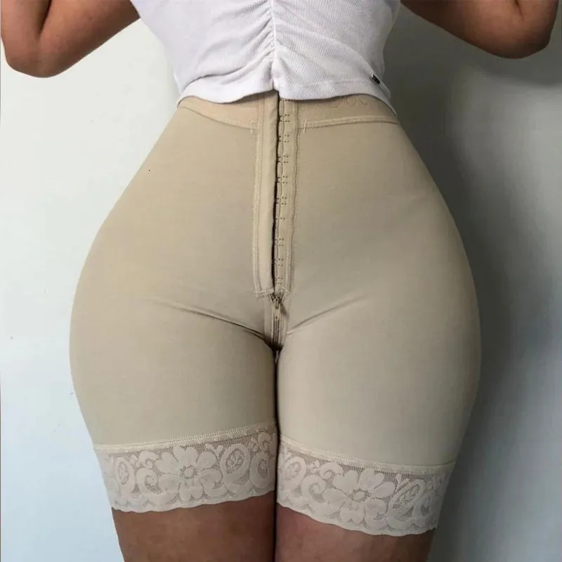 Fajas High Waist Slimming BBL Short Butt Lifter Underwear Abdomen