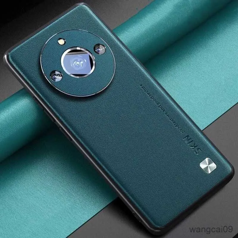 Luxury Leather Phone Radiation Protection Case For Realme 11 Pro 5G  Shockproof And Stylish R231025 From Wangcai09, $9.53