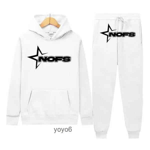 nofs hoodie nofs Survêtements pour hommes vendant des explosions Nofs motif pantalon imprimé hommes Y2k Punk Harajuku gothique hip hop pantalon mince à jambes larges Street Wear 9 A1F5