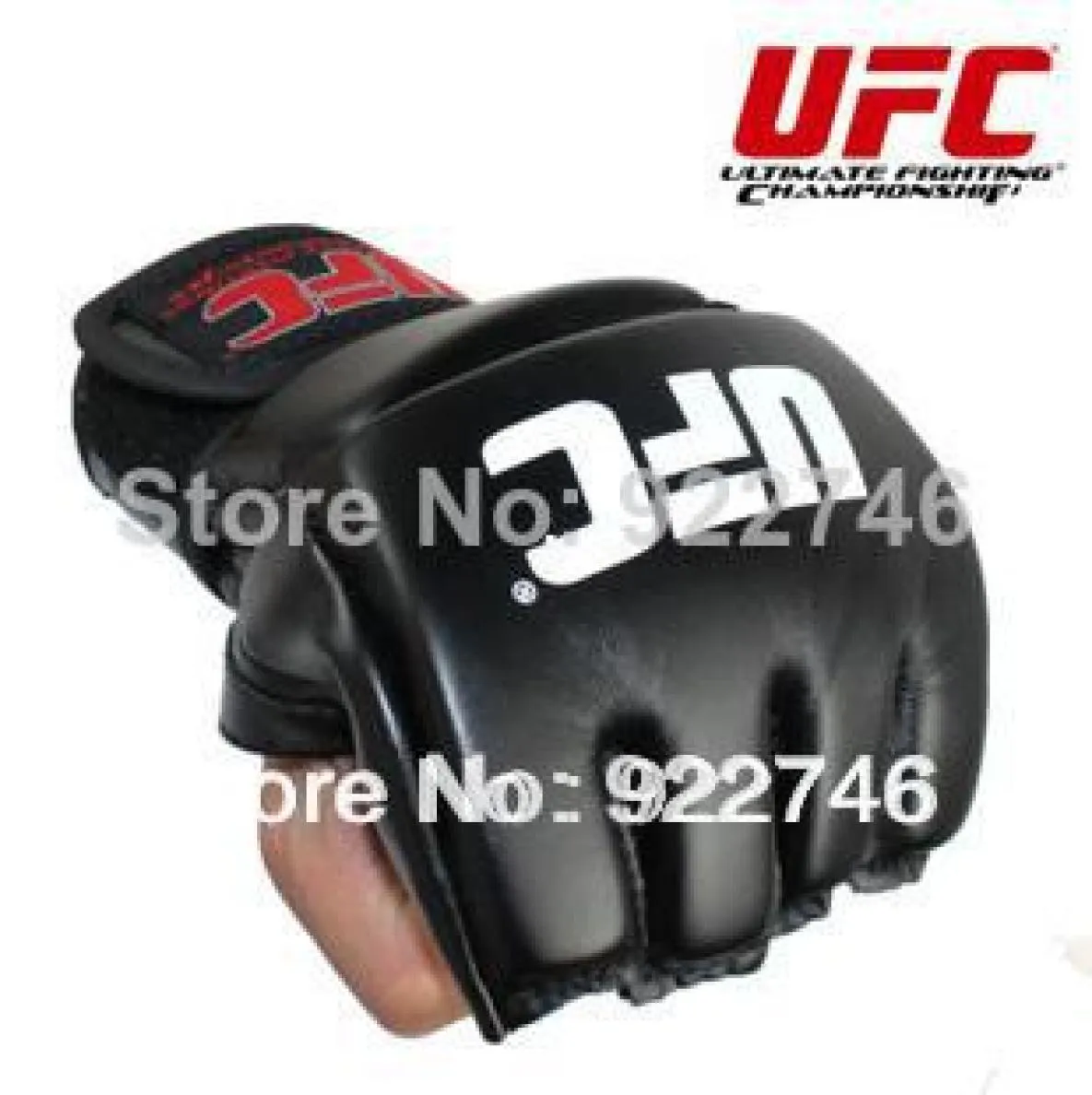 Whole2018 NOUVEAU MMA gants de boxe extension poignet en cuir MMA demi combat combat gants de boxe entraînement de compétition G6492332