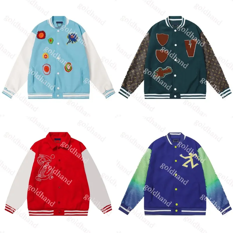 Jackets de beisebol da moda Designer masculino Casual Casual Casual Casacos Hip Hop Street