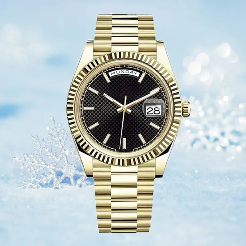 Heren-/dameshorloges Hoge kwaliteit automatisch mechanisch 41 mm horloge 904L roestvrij staal Saffierglas Superlichtgevende horloges Montre de luxe