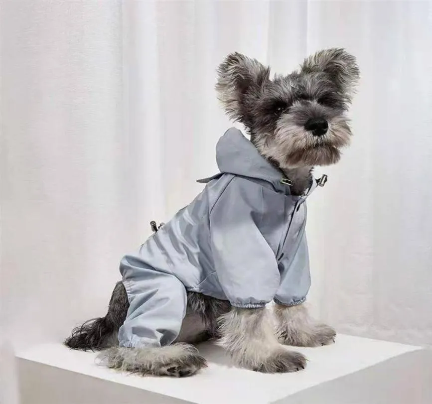 Roupas de capa de chuva para cachorro, malha respirável, à prova d'água, macacão de chuva para cachorro pequeno, absorve o suor, roupas reflexivas para animais de estimação, casaco 237725015