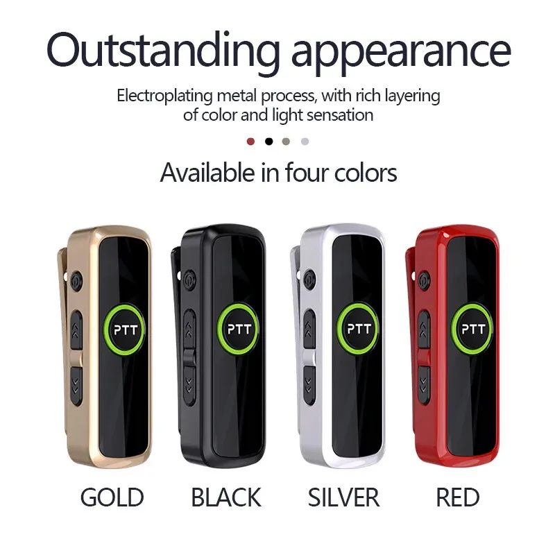 Bluetooth Walkie Talkie Earpiece: Wireless Mini Walkie Talkie Radio With  Collar Clip For Beauty Salon Hairdressing Restaurant Use From Zhong04,  $11.81